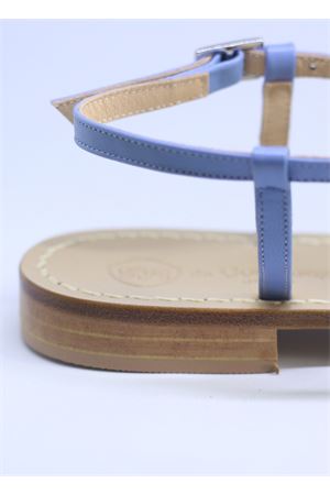 Handmade basic Capri Sandals Da Costanzo | S1918AZZURRO